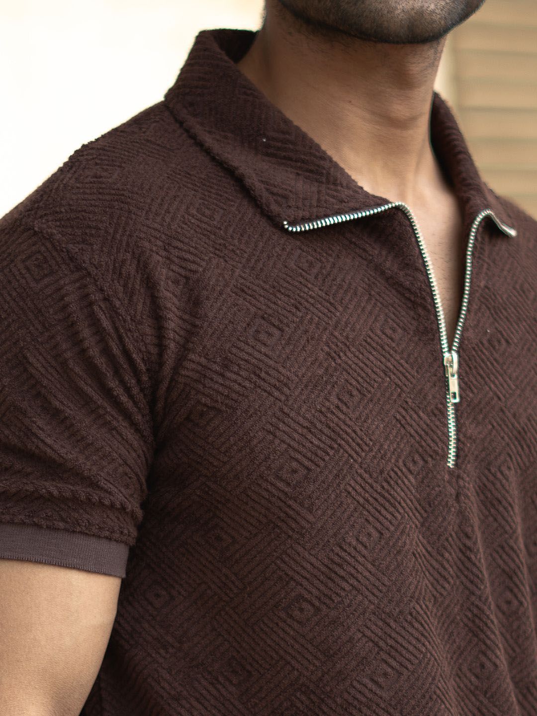 Powerlook Men Polo Collar T-shirt
