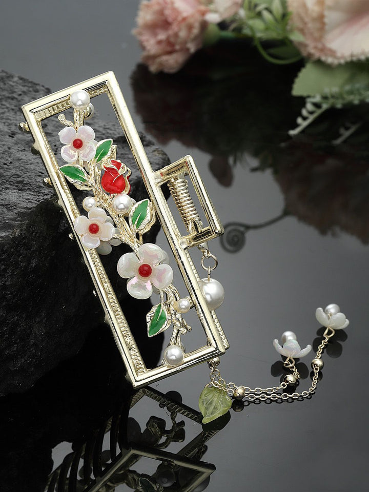 PANASH Women Embellished Claw Clip