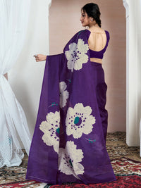 KALINI Floral Printed Saree