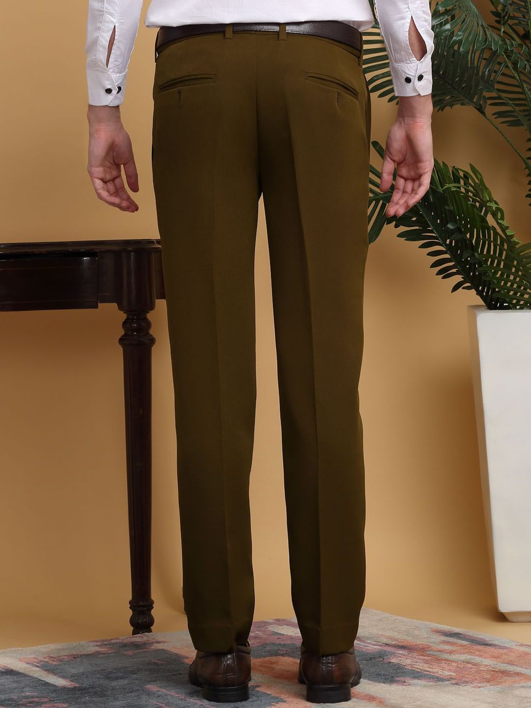 Seluar Formal Padat Slim Fit KLOTTHE Lelaki