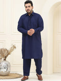 SOJANYA PLUS Shirt Collar Regular Straight Kurta with Salwar