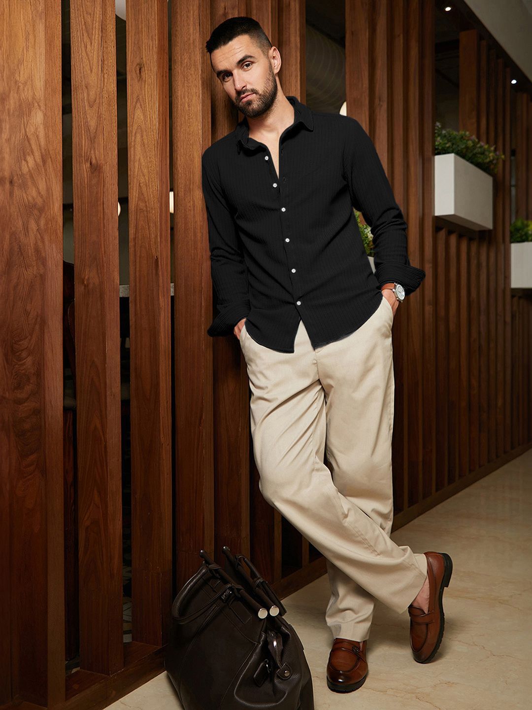 Campus Sutra Men Comfort Casual Shirt