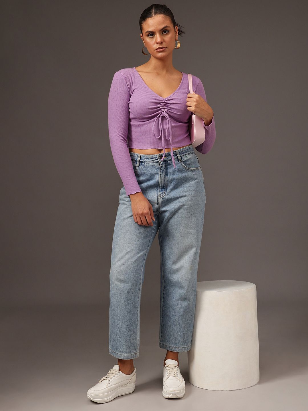 STREET 9 Cotton Crop Top