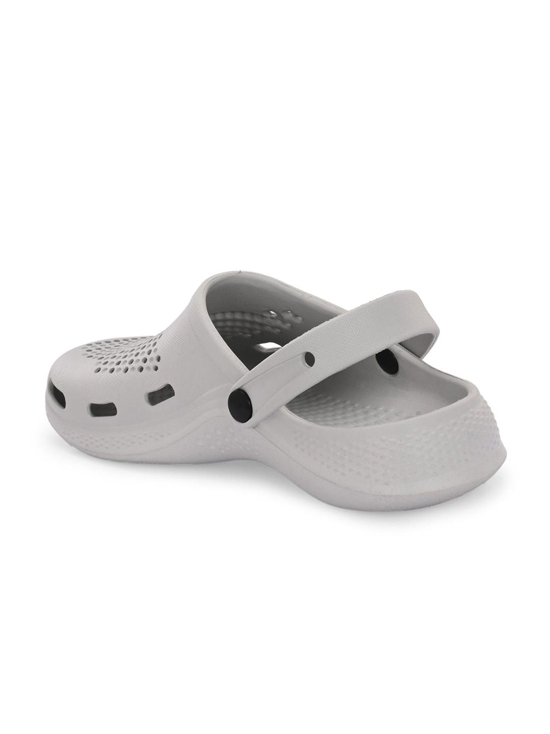 HRX by Hrithik Roshan Men Grey Self Design Rubber Clogs