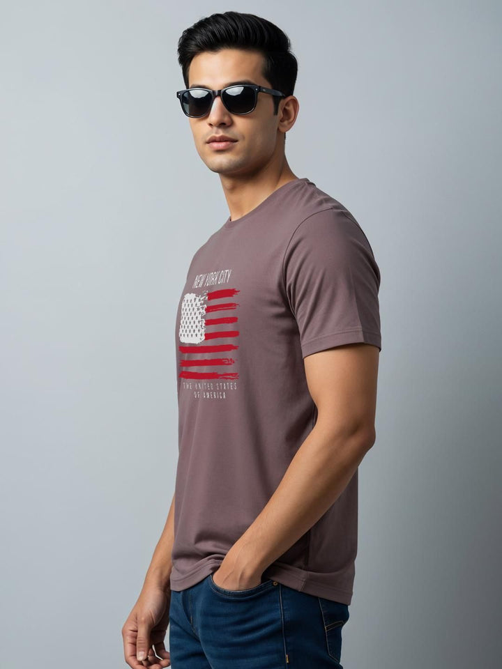 ADRO Men Lavender Tshirts