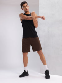 HRX by Hrithik Roshan Men Mid-Rise Training Shorts with Side-Taping