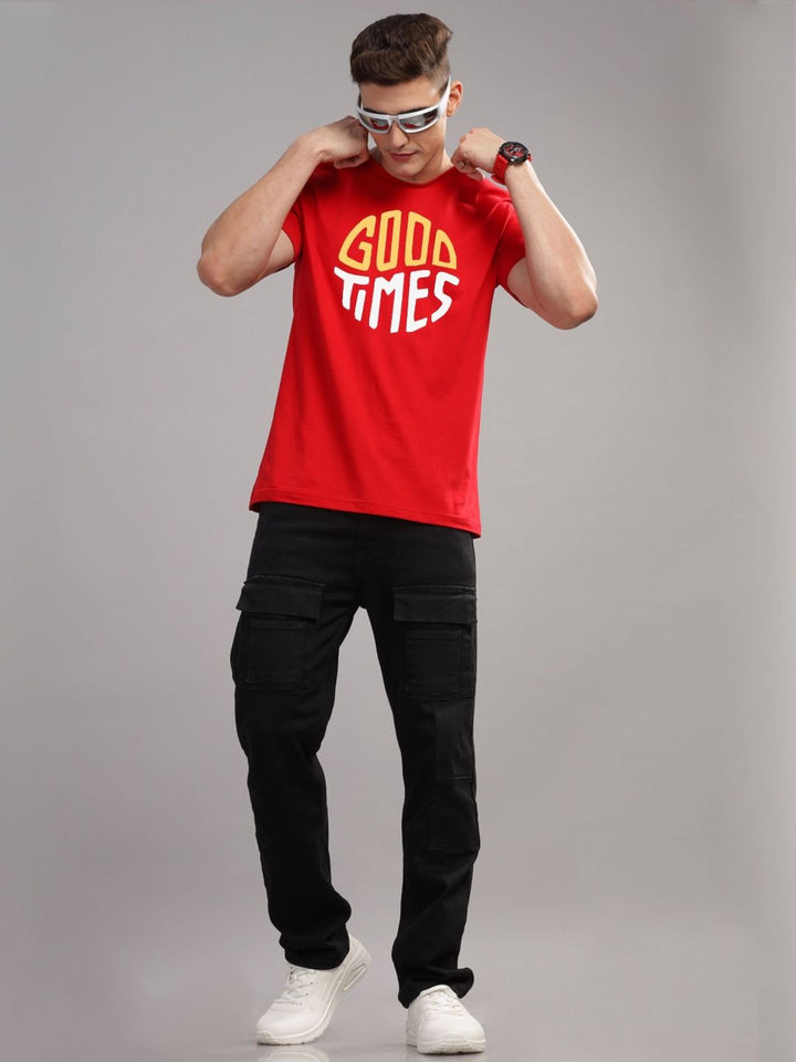 ADRO Men Printed T-shirt