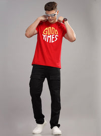 ADRO Men Printed T-shirt