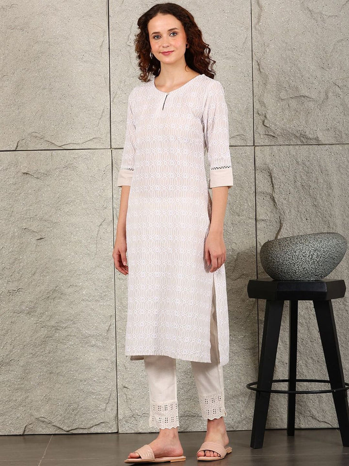 W Women Printed Kurta