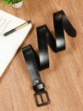 Teakwood Leathers Men Textured Leather Belt