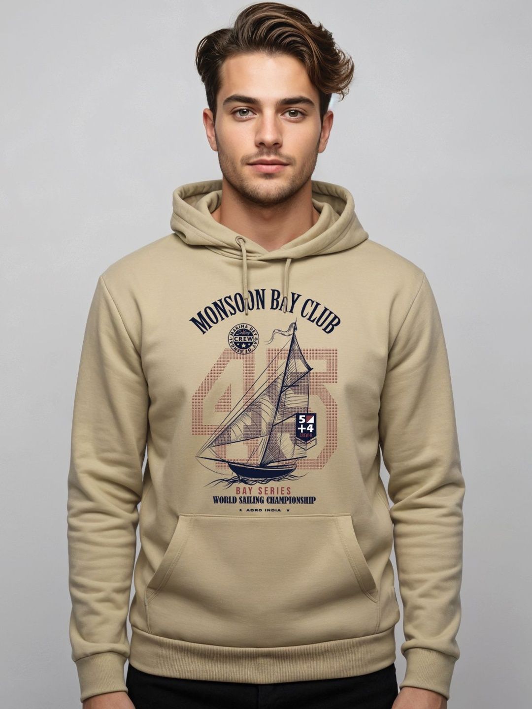 ADRO Printed Knitted Pullover