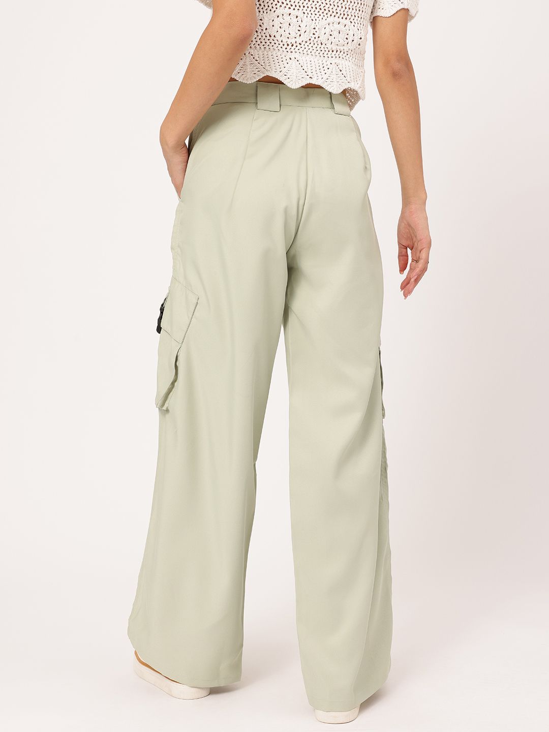 DressBerry Women Empowered Elegance ComfyCrisp Trousers