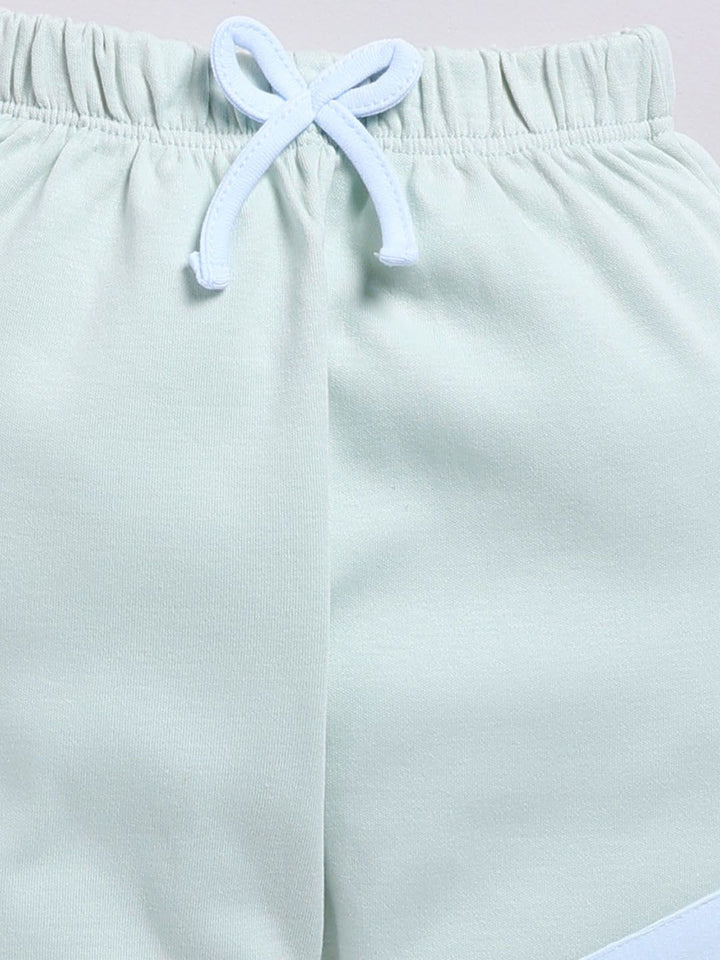 Moms Love Boys Pure Cotton Conversational Printed T-shirt and Joggers