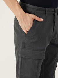 Thomas Scott Men Smart Easy Wash Cargos Trousers