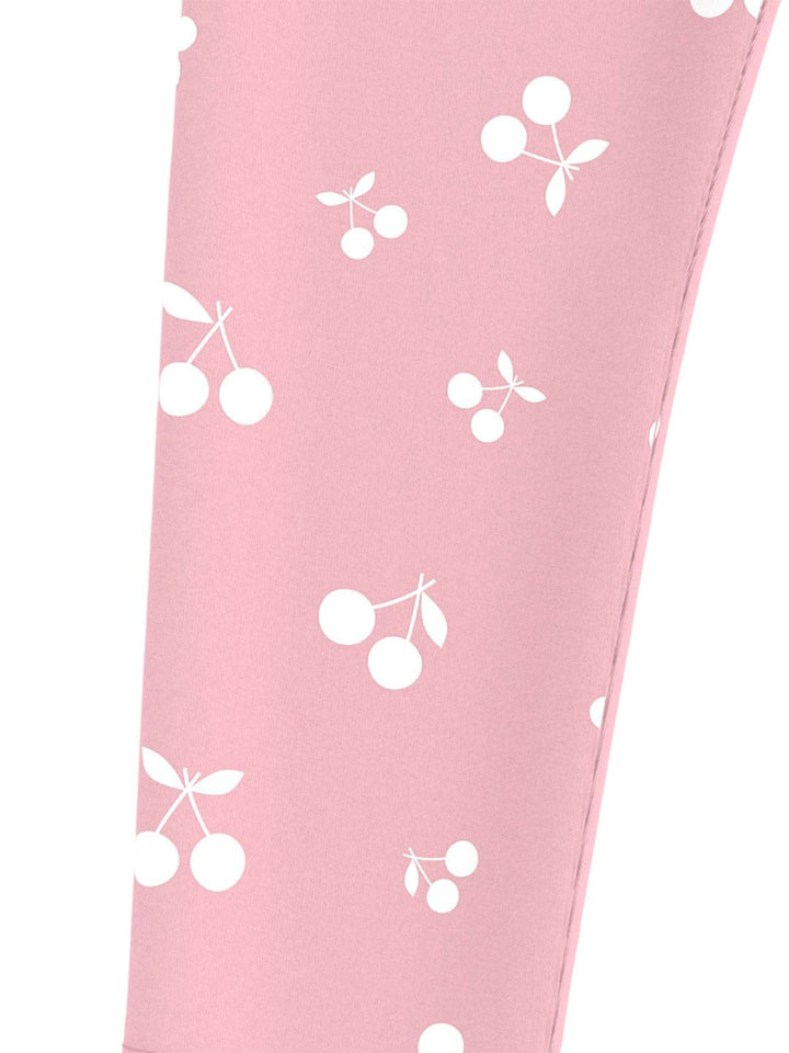 Nauti Nati Infant Girls Pack of 2 Printed Mid-Rise Ankle-Length Leggings
