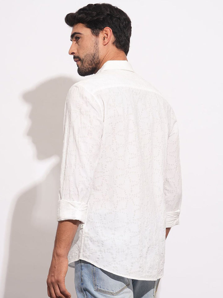 Being Human Men Classic Opaque Printed Casual Shirt