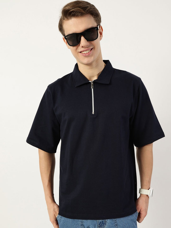 Thomas Scott Men Polo Collar Bio Finish T-shirt