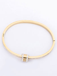 VOGUE PANASH Wanita Brass Gold-plated Bangle-Style Bracelet