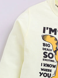 Happy Faces Boys Garfield Printed Pure Cotton T-shirt