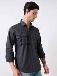 SPYKAR Men Slim Fit Opaque Casual Shirt