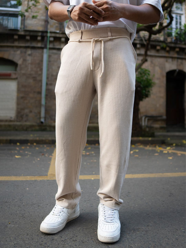 Powerlook Men Relaxed-Fit Trousers