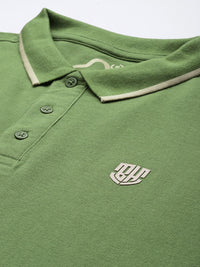 Being Human Polo Collar Pure Cotton T-shirt