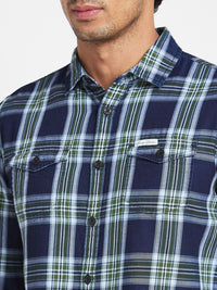 Being Human Classic Slim Fit Tartan Checks Casual Shirt