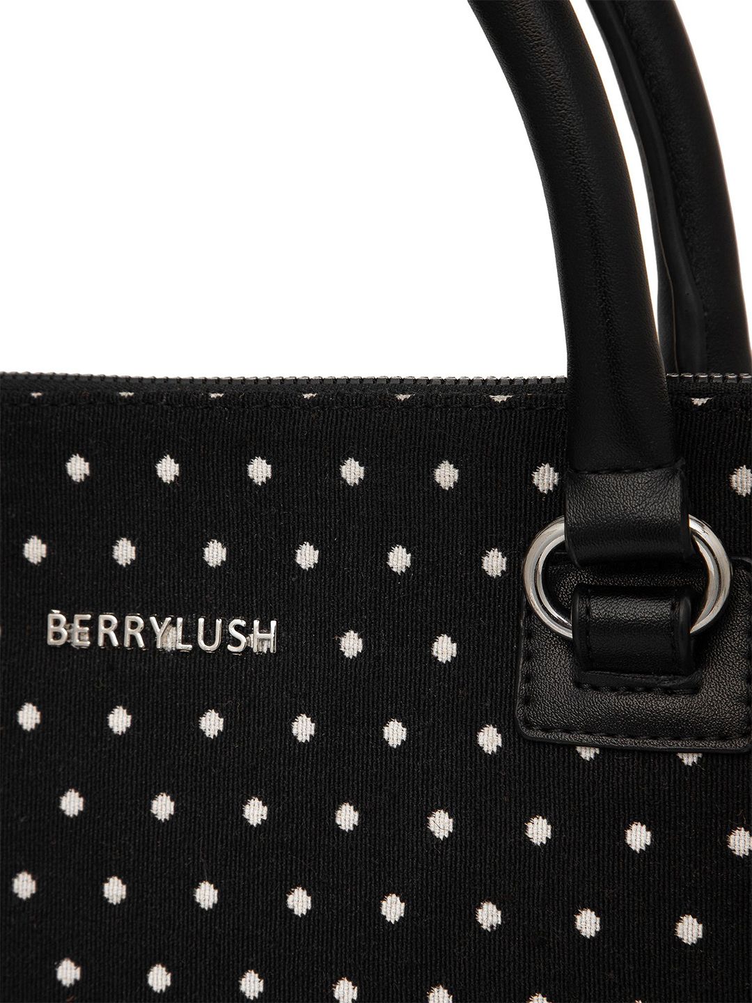 Berrylush Printed Structured Handheld Bag