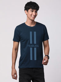 ADRO Men Graphic Printed Round Neck T-shirt