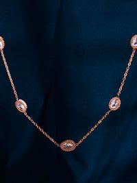 Kalung Stone Steel Stainless Stone