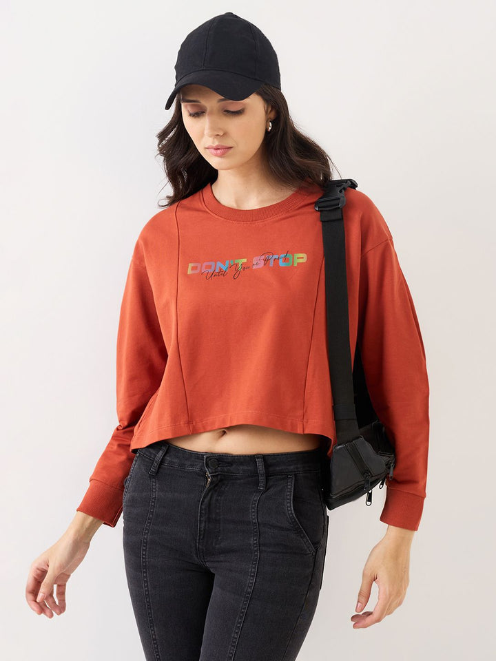 SPYKAR Women Printed Sweatshirt