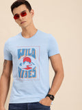 Being Human Pure Cotton Typography Printed T-shirt