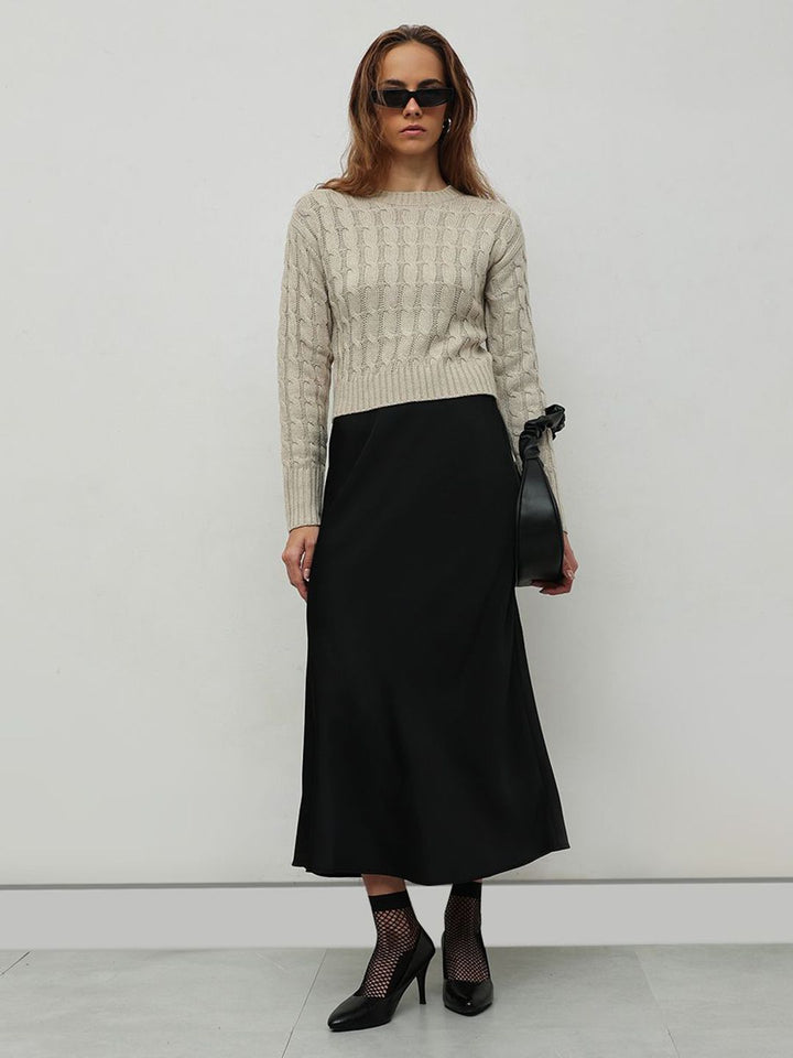STREET 9 Women Cable Knit Pullover