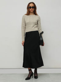 STREET 9 Women Cable Knit Pullover