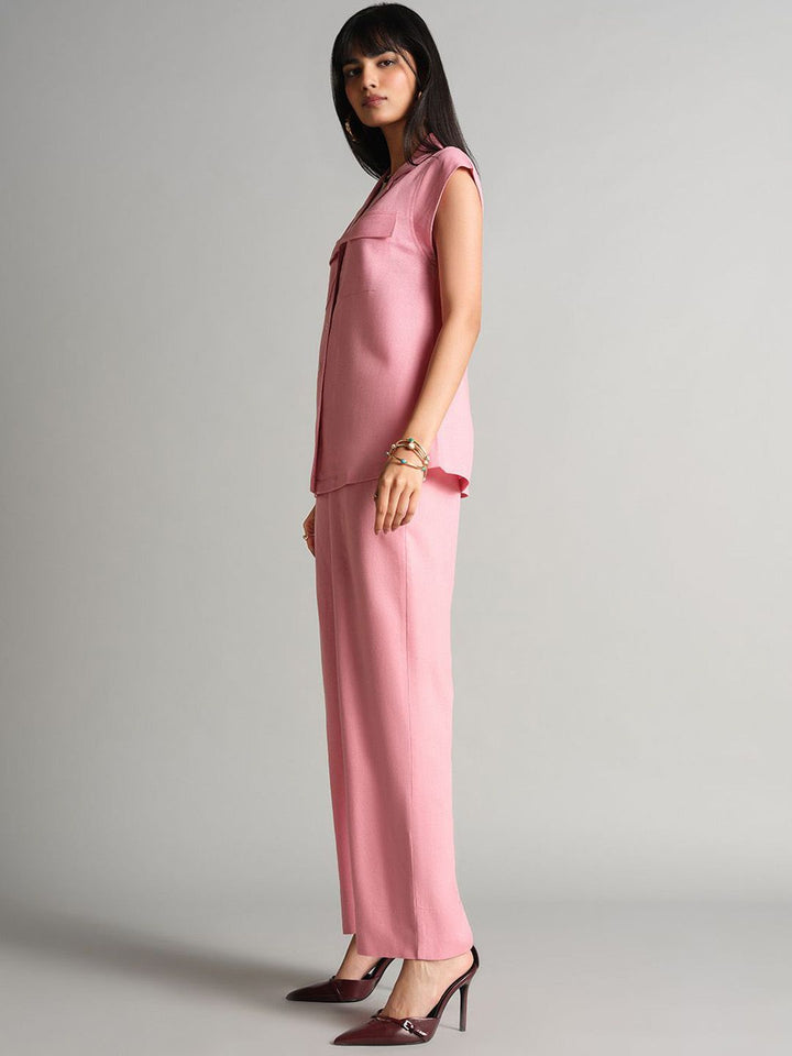 AND Short Sleeves Shirt With Trouser