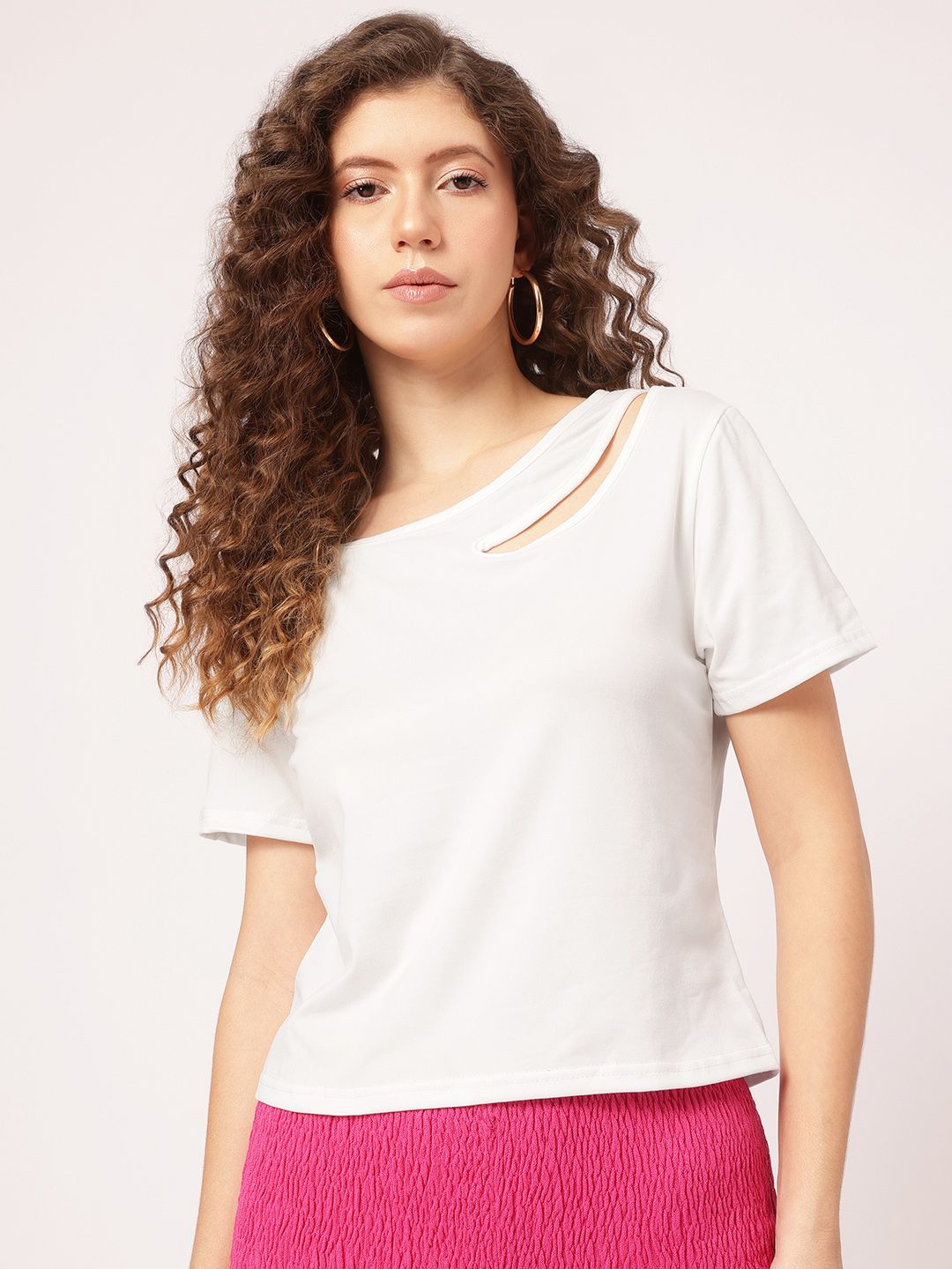 DressBerry Minimalist Magic Cut-Out Top
