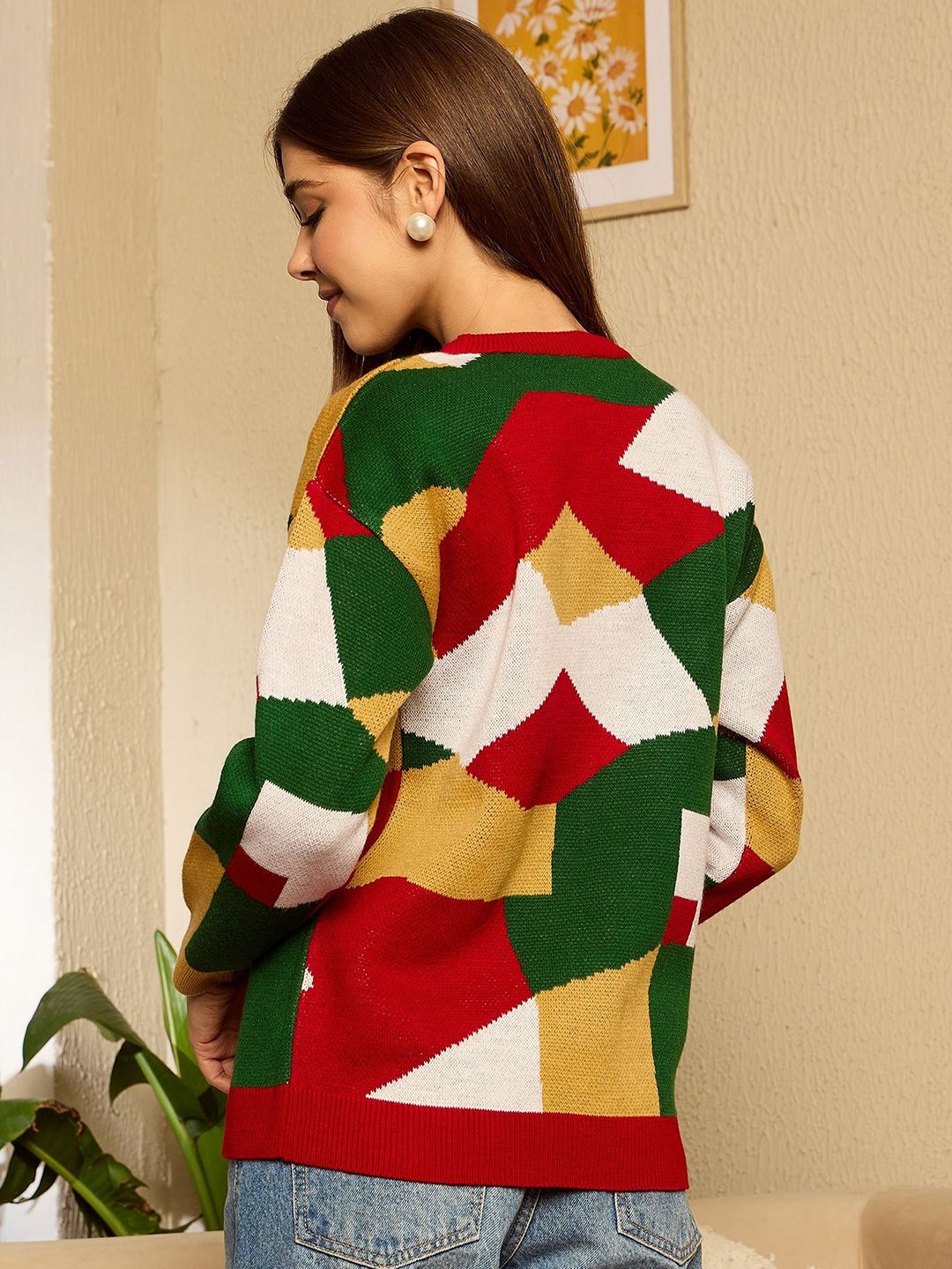 Berrylush Women Printed Pullover