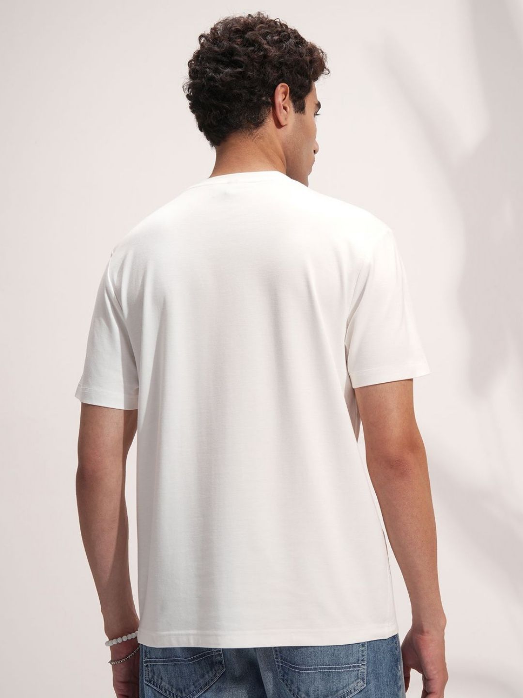 HIGHLANDER Men Solid Regular Fit T-shirt