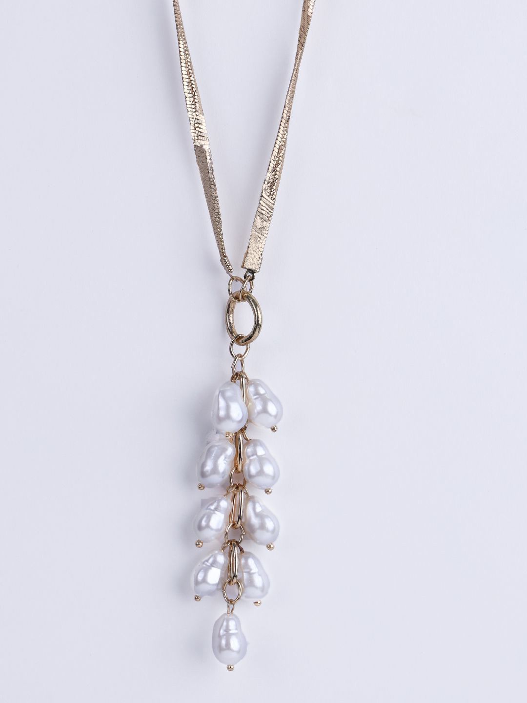 DressBerry Brass Gold-Plated Necklace