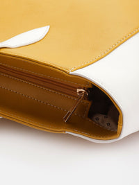 DressBerry Colourblocked Structured Shoulder Bag