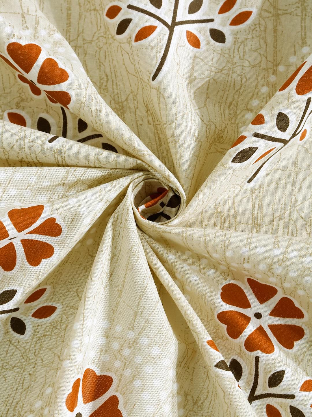 KLOTTHE Cadar Bujang Kapas Bunga Kuning