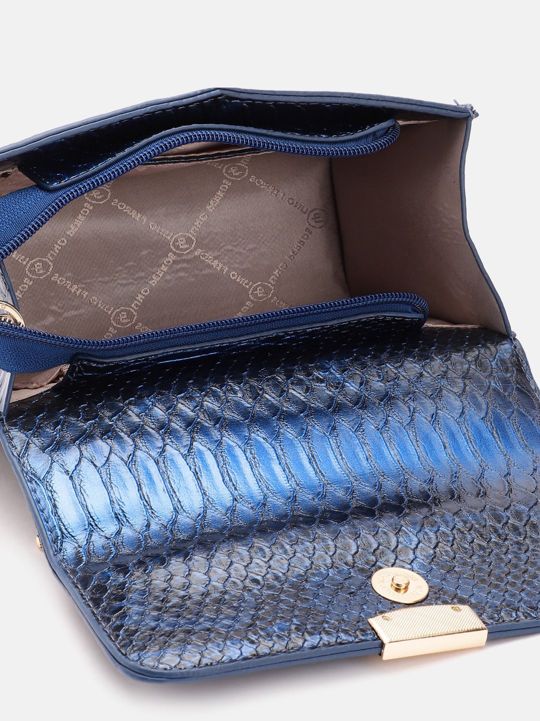 Lino Perros Textured Structured Shoulder Bag