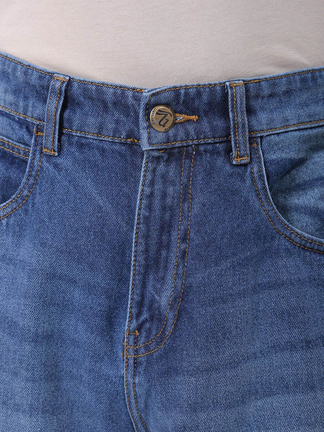 The Indian Garage Co Men Tapered Fit Light Fade Jeans