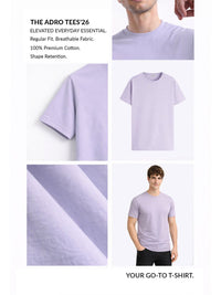 ADRO Men Typography Printed T-shirt