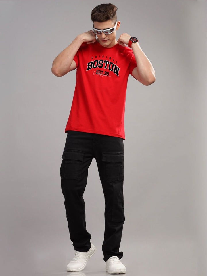 ADRO Men Printed T-shirt