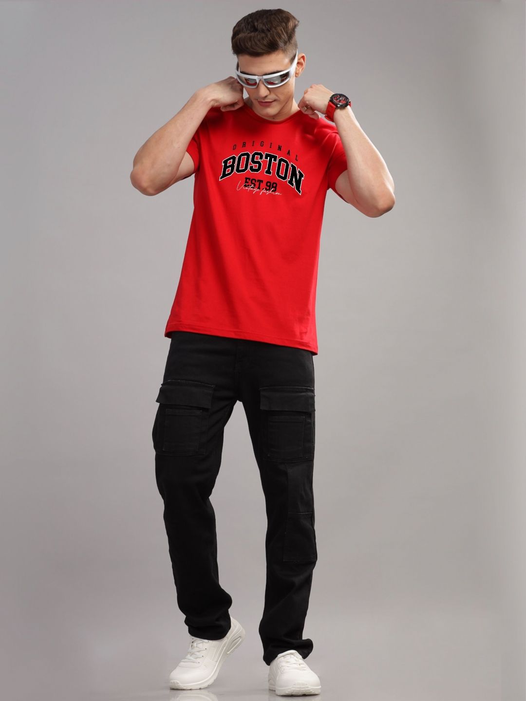 ADRO Men Printed T-shirt