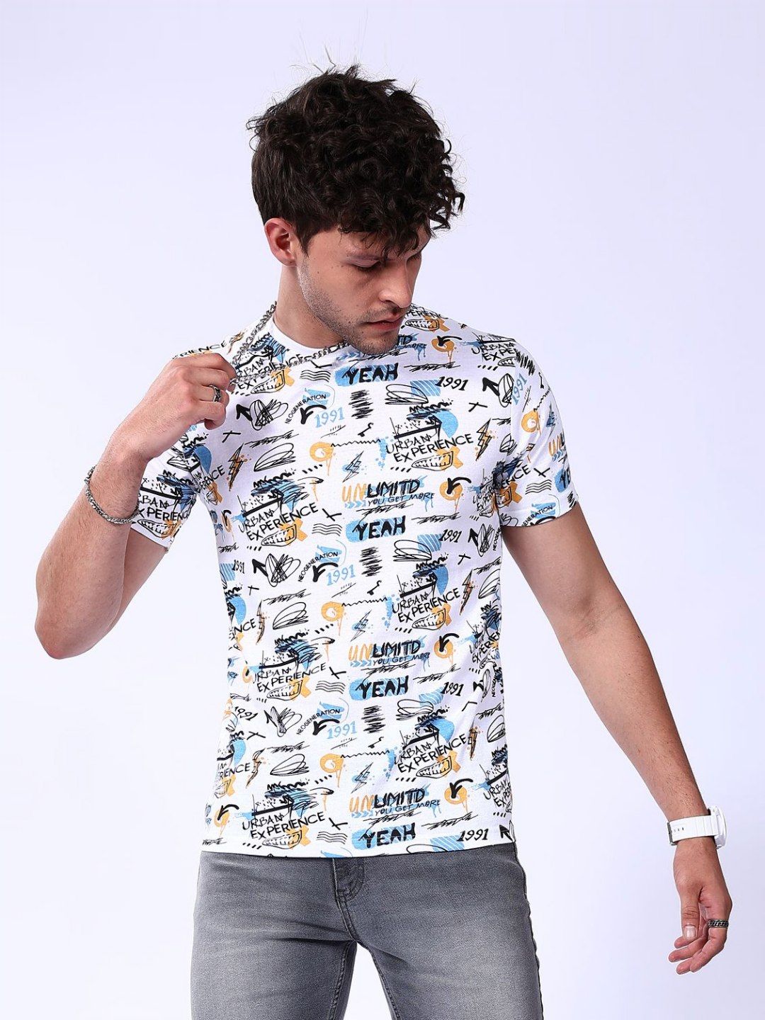 The Indian Garage Co Men Printed T-shirt