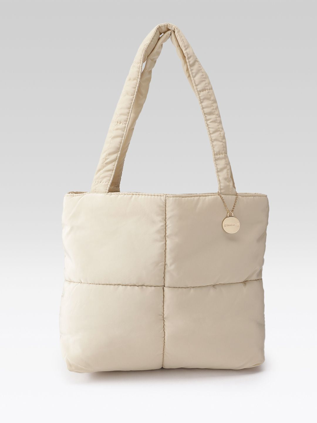 DressBerry Shopper Shoulder Bag with Quilted Detail