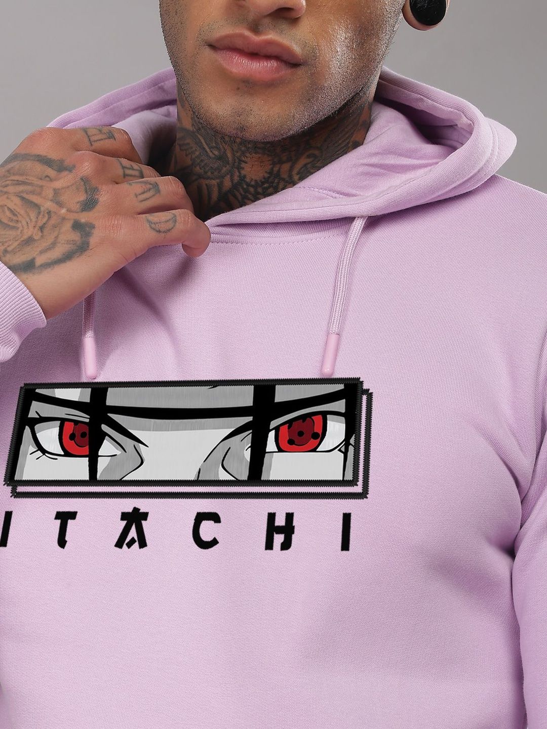 Pullover Berkait Bercetak ADRO