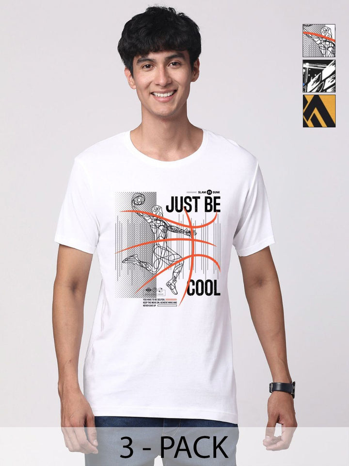 ADRO Men Printed T-shirt